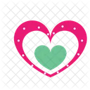 Hearts Romance Valentines Day Icon