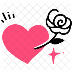 Hearts and Flowers  Icon