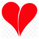 Hearts Broken Broken Valentines Day Icon