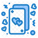 Cards Heart Hearts Icon