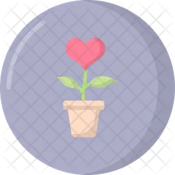 Hearts garden  Icon