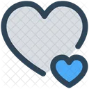 Like Love Hearts Icon