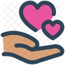 Like Love Hearts Icon