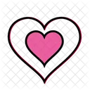 Coloured Outline Icon Icon
