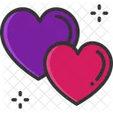 Hearts Love Romance Icon