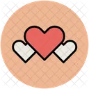 Hearts Valentine Romance Icon