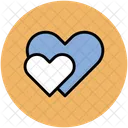 Hearts Valentine Romance Icon
