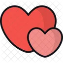 Hearts Romance Love Icon