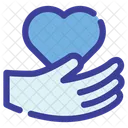 Hearts Hand Love Icon