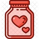 Hearts Jar  Icon