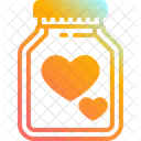 Hearts Jar Love Jar Love Bottle アイコン