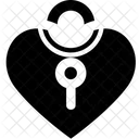 Hearts Lock  Icon