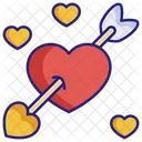 Hearts Pierced Icon