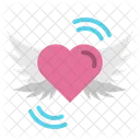 Heartwing Love Valentine Icon