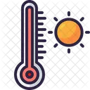 Heat Temperature Sun Icon