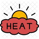 Heat Hot Rays Icon