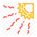 Heat Wave Hot Icon