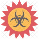 Heat Biohazard Caution Icon