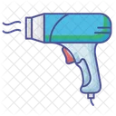 Heat Gun Lineal Style Iconscience And Innovation Pack Icon