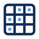 Heat Map Data Visualization Intensity Map Icon