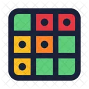 Heat Map Data Visualization Intensity Map Icon