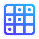 Heat Map Data Visualization Intensity Map Icon