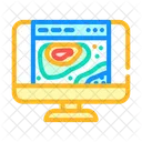 Heatmap Big Data Icon