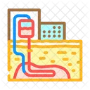 Heat Pump Geothermal Icon