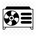 Heat Pump Heat Home Icon