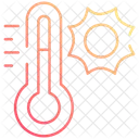 Heat waves  Icon