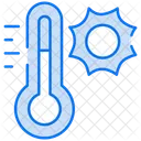 Heat waves  Icon