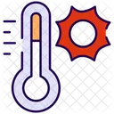 Heat waves  Icon
