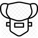 Heated Mask Icon