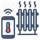 Heater Electronic Temperature Icon