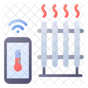 Heater Electronic Temperature Icon