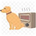 Heater Cold Labrador Icon