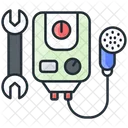 Heater Repair Workshop Water Flow Icon