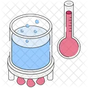 Heating Temperature Experiment Icon