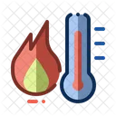 Heating Thermometer Heat Icon