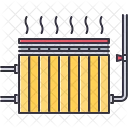 Heating coil  Icon