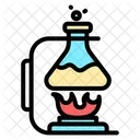 Heating Flask Lab Experiment Science Experiment Icon