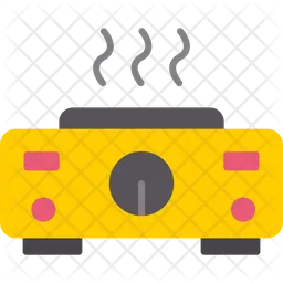 Heating Plate  Icon