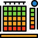 Heatmap Data Heat Mapping Heatmap Visualization Icono