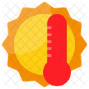 Heatwave Sunny Sweltering Icon