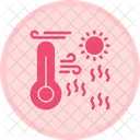Heatwave Extreme Heat Prolonged Heat Icon