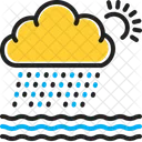 Heavily Sun Wave Icon