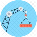 Heavy Machinery Crane Icon