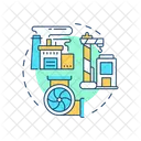 Heavy manufacturing  Icon