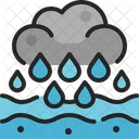 Heavy Rain Storm Icon