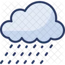Heavy Rain Raining Cloud Icon